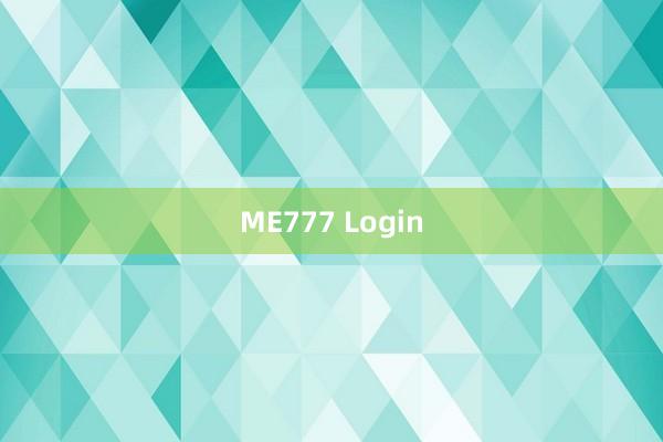 ME777 Login