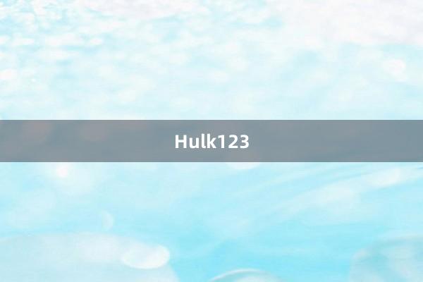 Hulk123