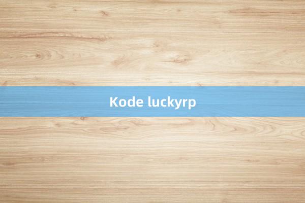 Kode luckyrp