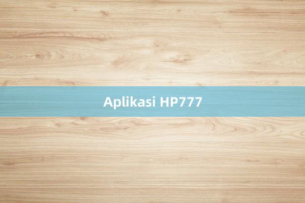 Aplikasi HP777