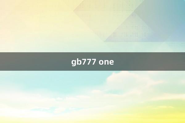 gb777 one